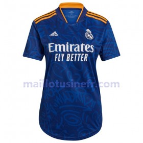 Maillot de Foot Real Madrid Extérieur 2021-22 - Femme
